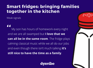  Smart fridges : bringing families together in the kitchen 