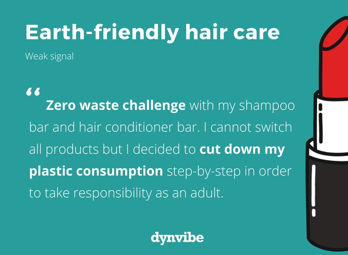 Earth-friendly hair care